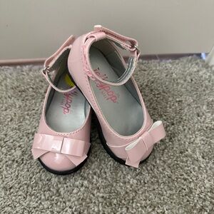 🆕Jellypop Light Pink Kids Dress Shoes with Bow